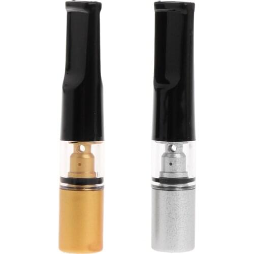 New Filter Reduce Tar Smoking Reusable Tobacoo Cigarette Cleaning Holders 2Pcs apr18_35