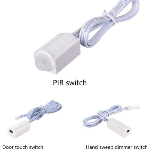 Motion Sensor Switch 12V 60W LED Hand Wave or IR Sensor Switch DIY Auto Intelligent Cabinet Lights/Wardrobe Lamp