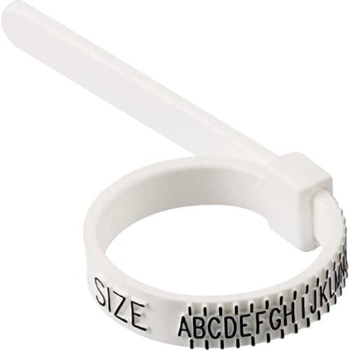 Size Ring Sizer Plastic Finger Sizing Measurement Belt Uk Ring Size Measurement Check Your Size Ring Sizer Measure Finger Size