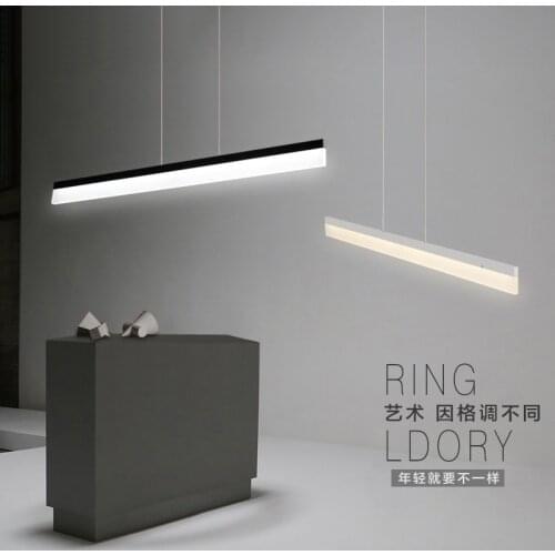Modern Minimalism Office Led Pendant Light Dining Room hanging Lighting home Led Suspend Lamp Indoor Lighting Fixtures