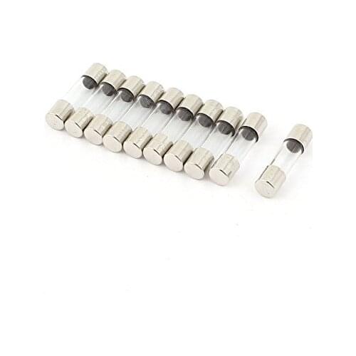 100pcs/bag Fast-blow Glass Fuses Assorted Kit 5*20mm 250V 0.1A 0.2A 0.5A 1A 2A 3A 4A 5A 6A 8A 10A 15A 20A 25A 30A AMP Tube Fuses