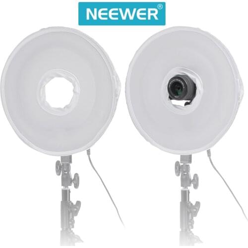 Neewer 35cm/14inch Collapsible Photography Video Light Softbox Diffuser for Neewer 400W Dimmable Ring Fluorescent Ring Light
