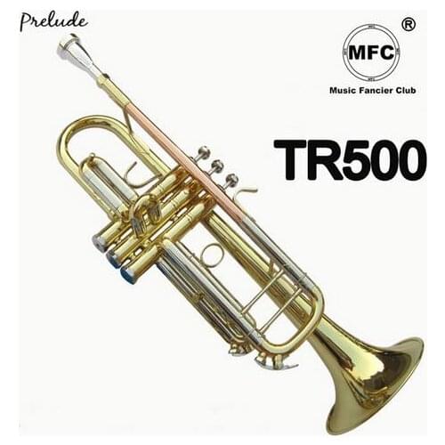 Vincent Shrotenbach Stradivarius Student Model Bb Trumpets TR500 Red Brass Leadpipe Professional Trumpet Mouthpiece Accessories