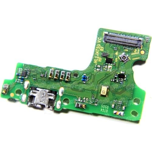 10pcs/lot Original Dock Connector Micro USB Charger Charging Port Flex Cable Board For Huawei Y6 2019 Replacement Parts