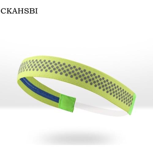 CKAHSBI Hollow Breathable Silicone Non-Slip Soft Bike Headbands 2018 Bicycle GYM Sweat Hoop Bandana Bezel Cycling Sport Headwear