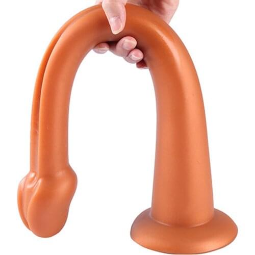 Long Dildo Sex Toys For Women/ Men No Vibrator Anal Plug Snake Big Dildos Vaginal Anal Dilator Faloimetor For Women Anal Toys