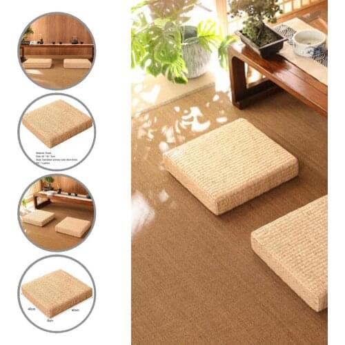 Elastic Lightweight Tatami Floor Pillow Sitting Cushion for Outdoor