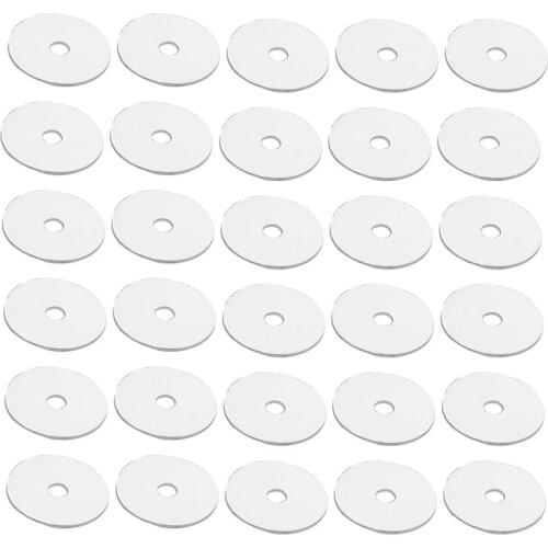 HOT 30Pcs/Set Bike Presta Valve Sticker Rim Protection Gas Air Nozzle Glue Pad Tube Tire Gasket for Mountain Road Bike