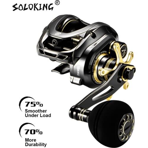 GKA300 Baitcasting Reel Brake System Reel BFS 9.5KG/22LB Max Drag 9+1 BBs 7.2:1 High Speed Fishing Reel Fishing Coil