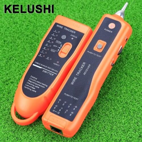 KELUSHI XQ-350 Network Lan Cable Tracker Tracer RJ45/RJ11 Finder Generator Tester Diagnose Networking Test Tools