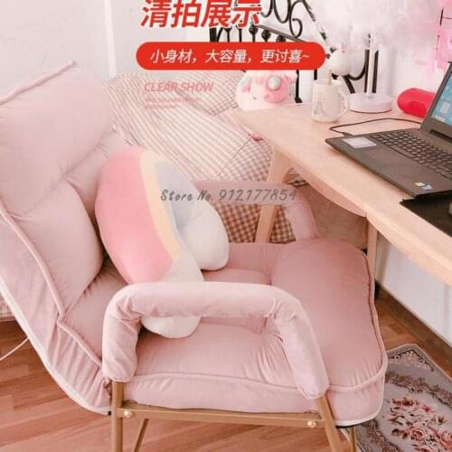 Lazy sofa bedroom room computer chair leisure home dormitory lazy chair simple folding balcony back recliner