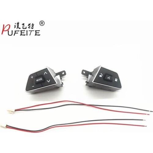 PUFEITE car Multi-Function Buttons car refiting Fit for Geely GX7 SX7 2011-2014 Multi-function cars teering wheel buttons