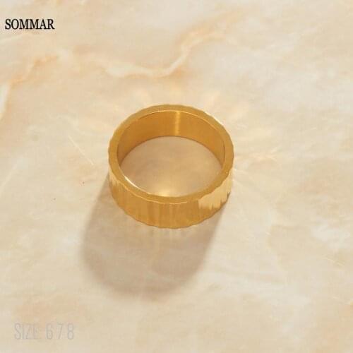 SOMMAR couple gift Gold Filled size 6 7 8 Gentlewoman Knuckle Rings Metal gear prices in euros Prom Accessories