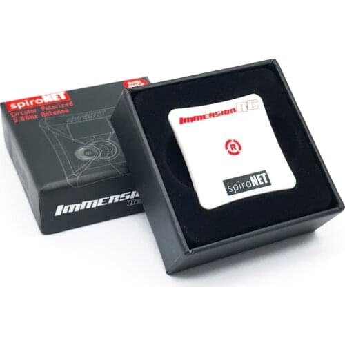 ImmersionRC Immersion RC SpiroNet 8dBi RHCP Right Hand Circular Polarized Patch Plate Receiver Antenna SMA Male for RC FPV