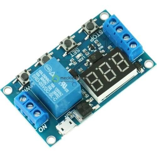 1 Channel 5V Relay Module Time Delay Relay Module Trigger Switch Timing Cycle S