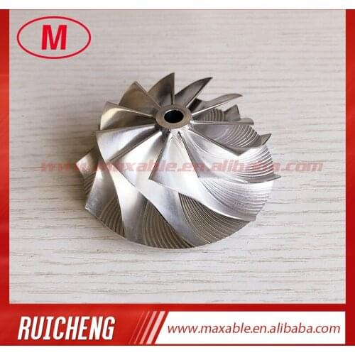 RHF5HB 50.39/68.01mm 11+0 blades high performance Turbocharger milling/aluminum 2618/billet compressor wheel