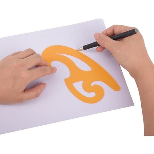 Curve Template Drawing Painting Drafting Stencil Sewing Craft Rulers 3pcs/set