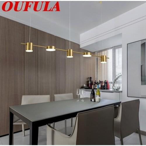 Hongcui Modern Chandeliers Brass Lights Copper Contemporary Creative Decoration Suitable For Home Living Room Dining Room