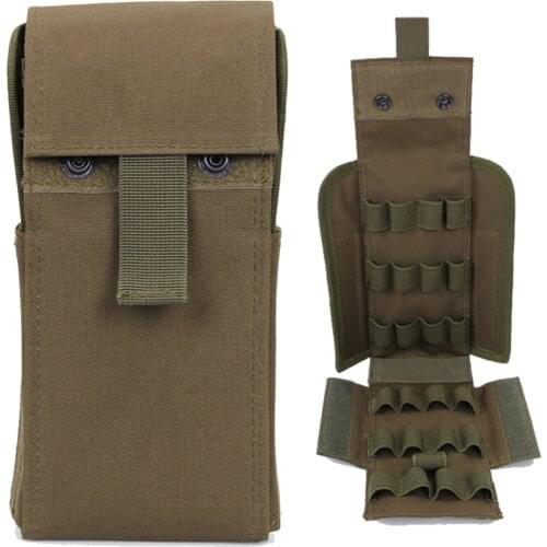 Outdoor Tactical Hunting Bullet Bag Ammo Shells Reload Magazine Storage Pouches Bag Bandolier Bullet Holder Tactical Airsoft Kit