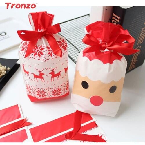 Новогодние подарочные пакеты Tronzo China At AliExpress