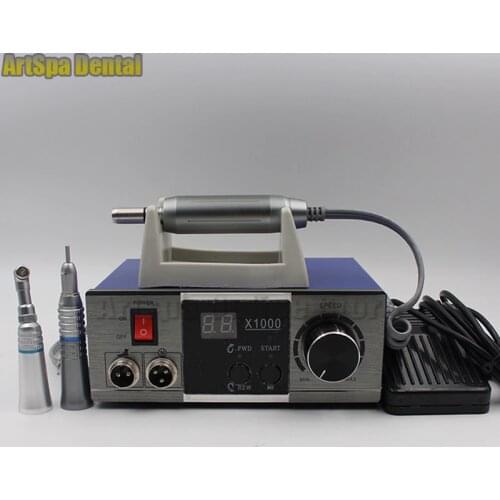 High quality 50,000 rpm dental brushless jewelry E type micromotor for dental laboratory Polishing set