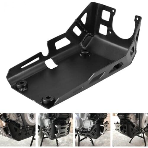Motorcycle Engine Chassis Protective Cover For BMW G310GS G310R Motorcycle Expedition Skid Plate Guard Black/Silver