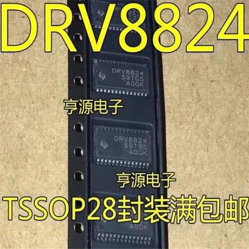 New Original Patch DRV8824PWPR TSSOP28 imported original DRV8824 bridge driver chip In Stock