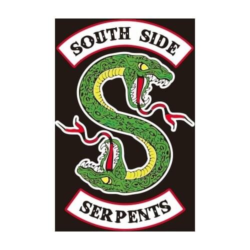 90*150cm south side ser pents Flag