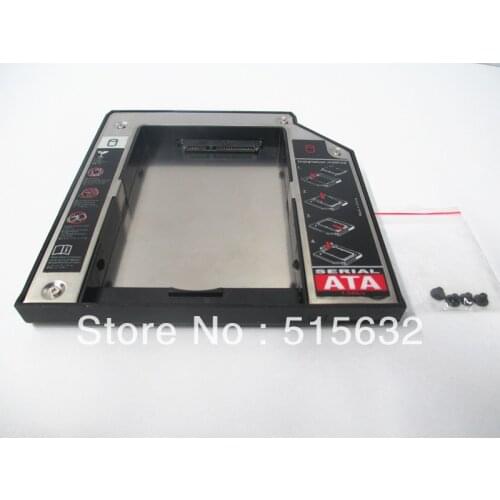 9.5mm 2nd HDD hard drive Caddy SATA Adapter Caddy Bay For LENOVO Thinkpad x200 x201 x220