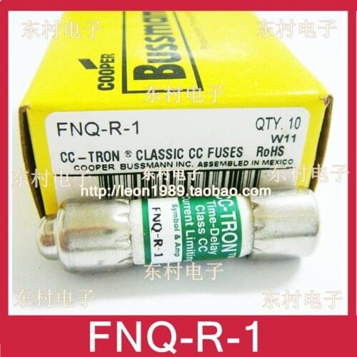 United States Cooper Bussmann fuses ceramic fuse CC-TRON FNQ-R-1 600V 1A