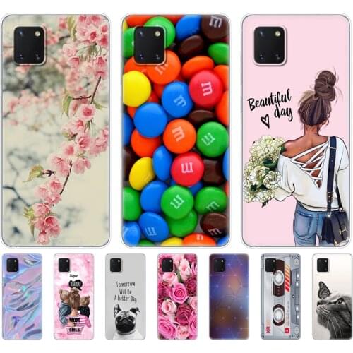 Cover For Samsung Galaxy Note 10 Lite cases Note10 Lite Cover Case TPU Funda For Samsung Note 10 Lite n770 Phone back Case