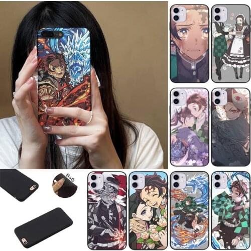 Demon Slayer Kamado Tanjirou Phone Case Fundas Shell Cover For HUAWEI P10 P20 P30 P40 Mate 30 40 Lite Pro