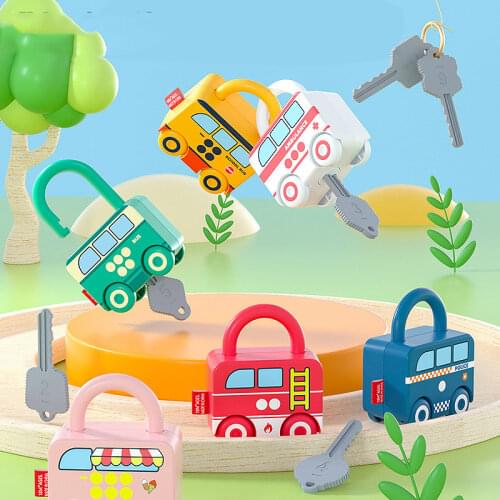Learning Locks With Keys Number Matching Counting Montessori Toys Math Educational Toys Materials Toddler Preschool Game Gift