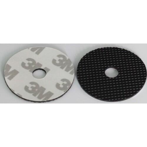Two 35mm Rubber Washer with 1/4" Hole and 3M adhesive for Tripod / Bracket/5D2 (pack of Two)