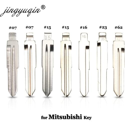 Jingyuqin 15X #07 #15 #16 #23 #62 KD /Original Flip Remote Key Blank for Mitsubishi ASX GRANDIS Outlander LANCER-EX MIT11R Blade