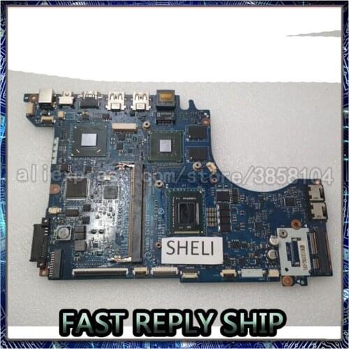 SHELI For DELL L412Z Motherboard with I7-2640M with Discrete Video Card LA-7451P