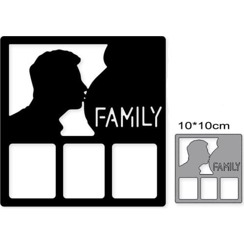 Metal Cutting Dies for Diy Scrapbooking Die Cut New 2021 Family Cuts Paper Card Making Craft Embossing