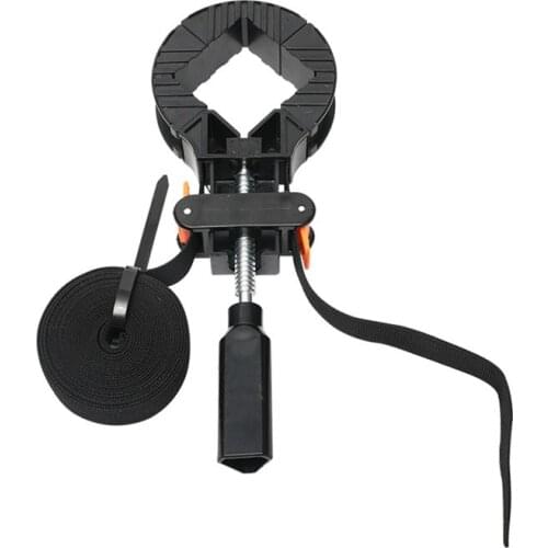 Multifunction Belt Clamping Tools Quick Adjustable Band Tool Clamp 4M Nylon 90 Degres Belt Pipe clamp Woodworking Tools