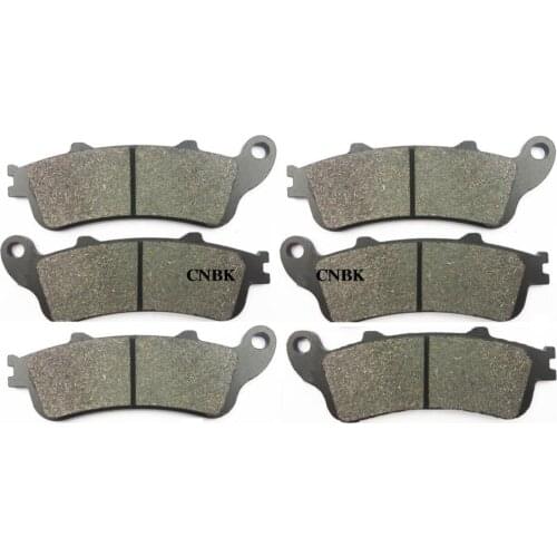 FL+FR+R Disc Brake Pads Set fit HONDA 1100 CBR XX Blackbird BLACKBIRD CBR1100XX 1998 1999 2000 2001 2002 1997 - 2008