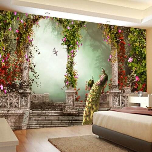 Fantasy landscape pattern Tapestry Wall Hanging Dorm Decor Art Wall Tapestry Hippie Wall Carpet Psychedelic Tapestry 95x73cm