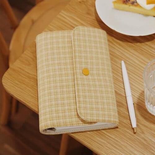 2021 New A5 A6 Loose-leaf Book Cloth Hand Account Creative Notebook Set Simple And Fresh Literary Style Hand Account Notebook