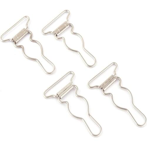 Dungaree Buckle Fasteners Clip and Adjustment of Braces,Bag,Jackets,Overalls,Clothing,Jumpsuits Sewing Craft for Metal Suspender