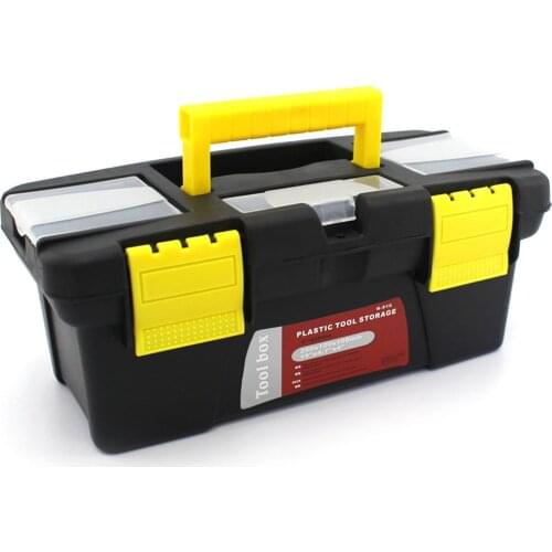 Portable S/M/L Size Plastic Hardware Toolbox Household Multifunction Maintenance Toolbox Car Storage Box Anti-fall Box