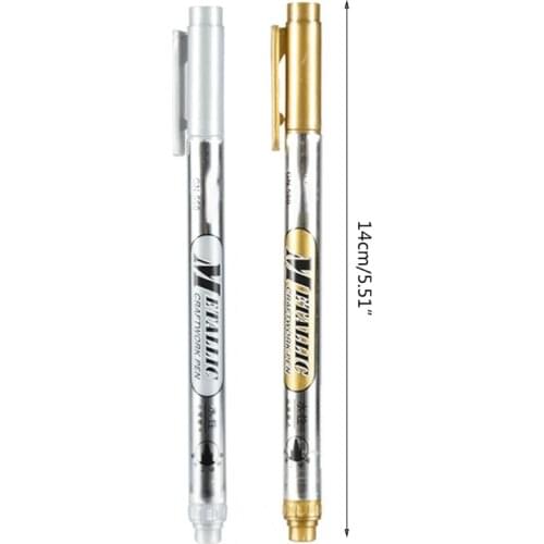 12 Pcs Epoxy Resin Drawing Pen Graffiti Point Pen Acrylic Paint Metallic Marker N0HE