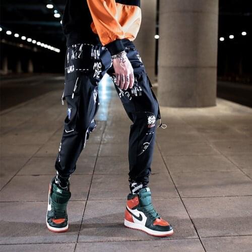 New Fashion Printed Woman Harem Pants Hip Hop Casual Streetwear Joggers Woman 2021 Summer Fashion Elastic Waist Trousers