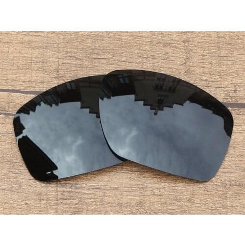 Vonxyz Stealth Black Polycarbonate Replacement Lenses for-Oakley Big Taco Frame