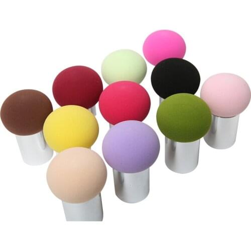 1Pcs Cosmetic Puff Liquid Foundation Makeup Puff Mushroom Head Shape Powder Puff Make Up Accessories Cosmetic Blender Tool