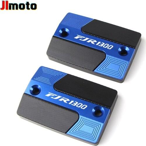 For YAMAHA FJR1300 FJR 1300 High Quality New Motorcycle Accessorie Aluminum CNC Front Brake Fluid Reservoir Oil Tank Covers Cap