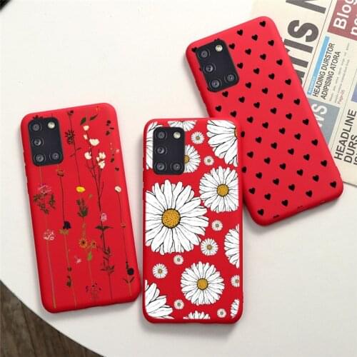 Protective Matte Cases For Samsung Galaxy A31 6.4" Back Cover Luxury Silicone Shell Soft TPU Coque for samsung galaxy a31 Fundas