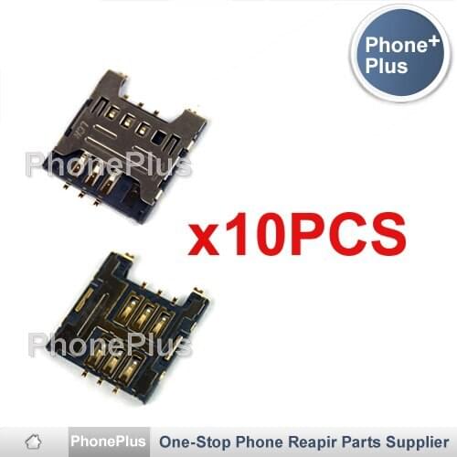 10PCS For Samsung Galaxy Nexus I9250 S I9020 I9023 I9003 Galaxy SL I8700 Omnia 7 Sim Card Reader Module Slot Tray Holder